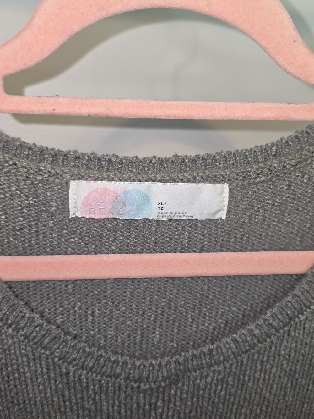 Free People Olive-Grey Sleeveless Knit Shift Dress - Picture 2 of 3